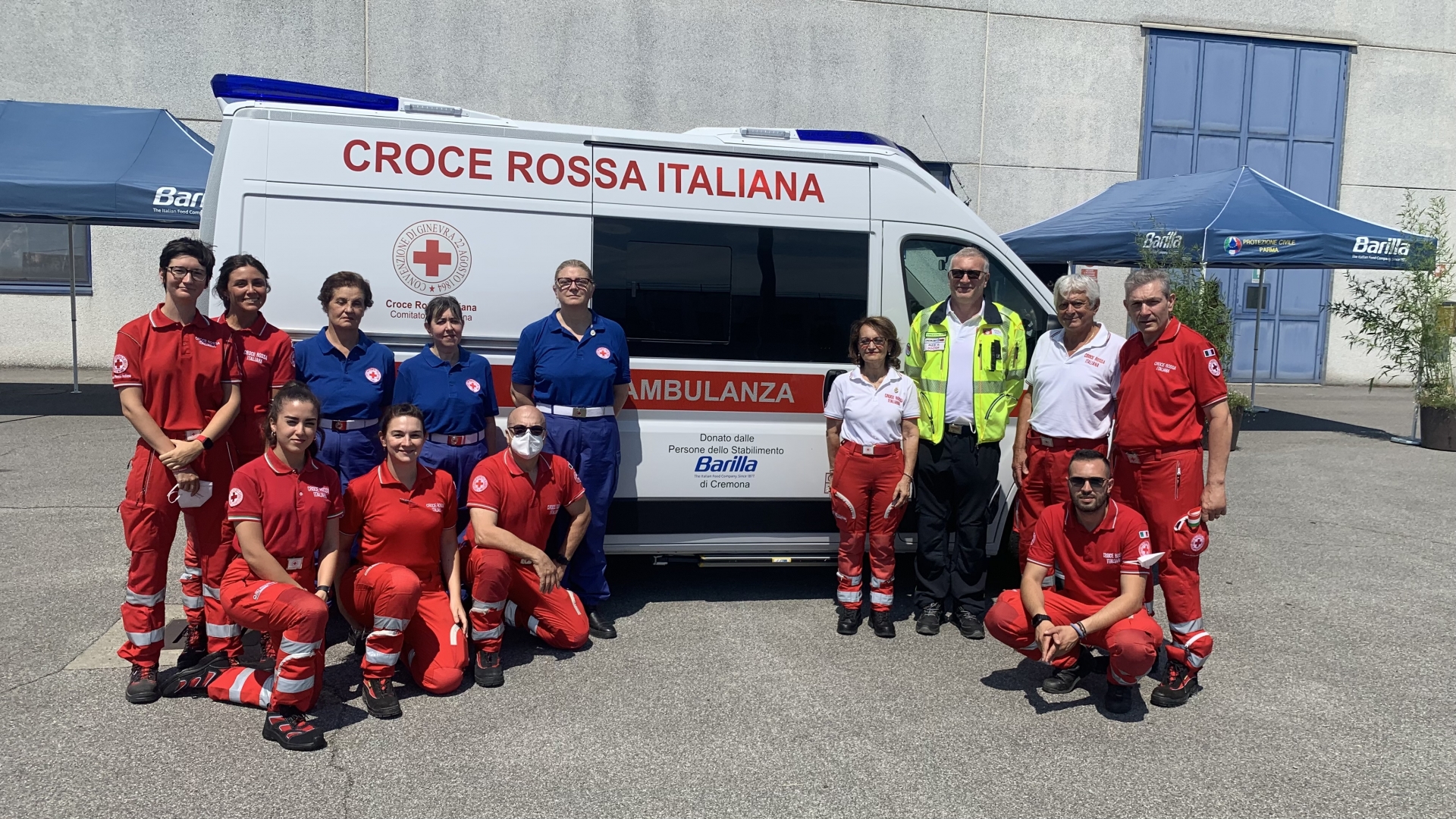Nuova ambulanza donata da Barilla!
